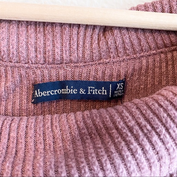 Abercrombie & Fitch Long Sleeve Cowl Neck Top - Picture 3 of 4